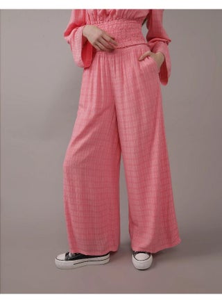 AE High-Waisted Pull-On Wide Leg Pant