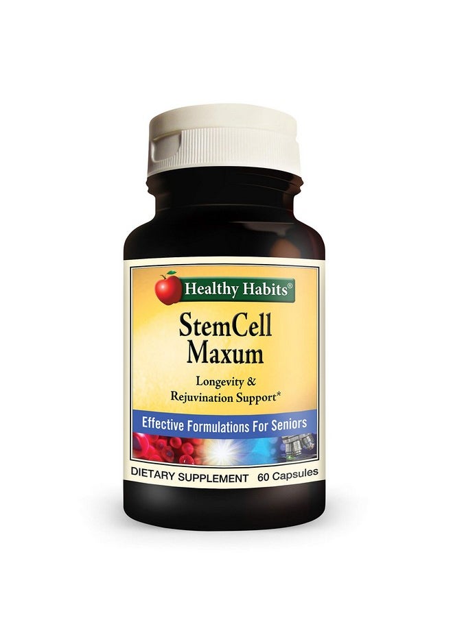 Healthy Habits Stemcell Maxum Best Plantbased Agedefying Support Supplement For Healthy Stem Cell Regeneration And Replenishment  - Image 2