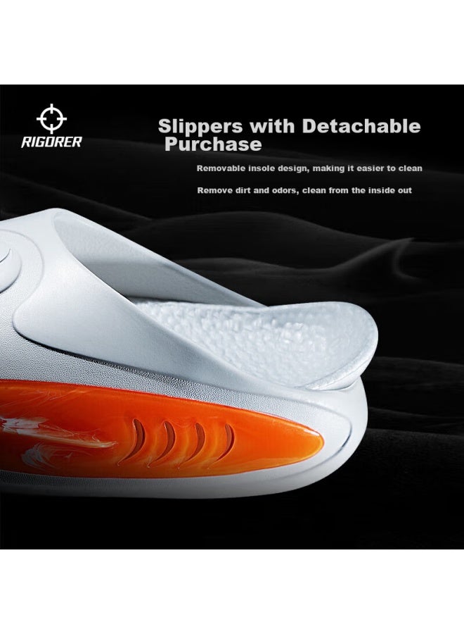 RIGORER  Slippers, Shark 2 Slippers, Men'S And Women'S Sports Slippers, Thick-Soled, Soft And Bouncy, Wear-Resistant, Indoor And Outdoor Basketball Sandals - Image 4