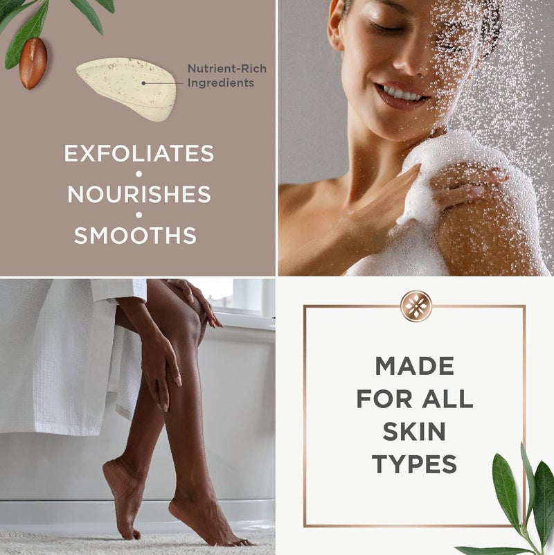 ARGAN MAGIC غسول الجسم المقشر من أرجان ماجيك - يقشر وينظف ويغذي ويرطب لنعومة البشرة مع حمض اللاكتيك وحمض الجليكوليك وزيت الأرجان - لطيف وخالي من البارابين - 32 أونصة - Image 5