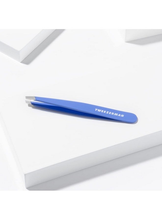 تويزرمان ملقط حواجب مائل من الفولاذ المقاوم للصدأ من تويزرمان - للنساء والرجال (أزرق لابيس) - Image 5