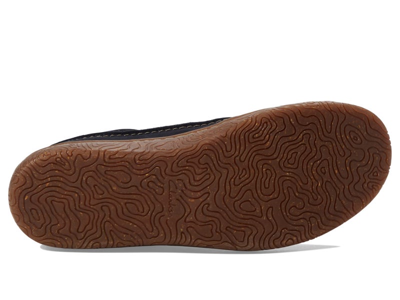 clarks حذاء كلاركس هودسون موك أوكسفورد للرجال، جلد سويدي بحري، 7 عريض أمريكي - Image 4
