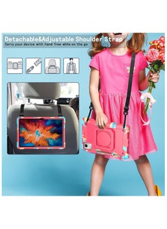 General Kids Case Compatible with Lenovo Tab M11 11 inch Tablet (TB-330FU / TB-331FC), Shoulder Strap Hand Strap Rotatable Stand Kids Shockproof Cover for Tab M11  - Image 5