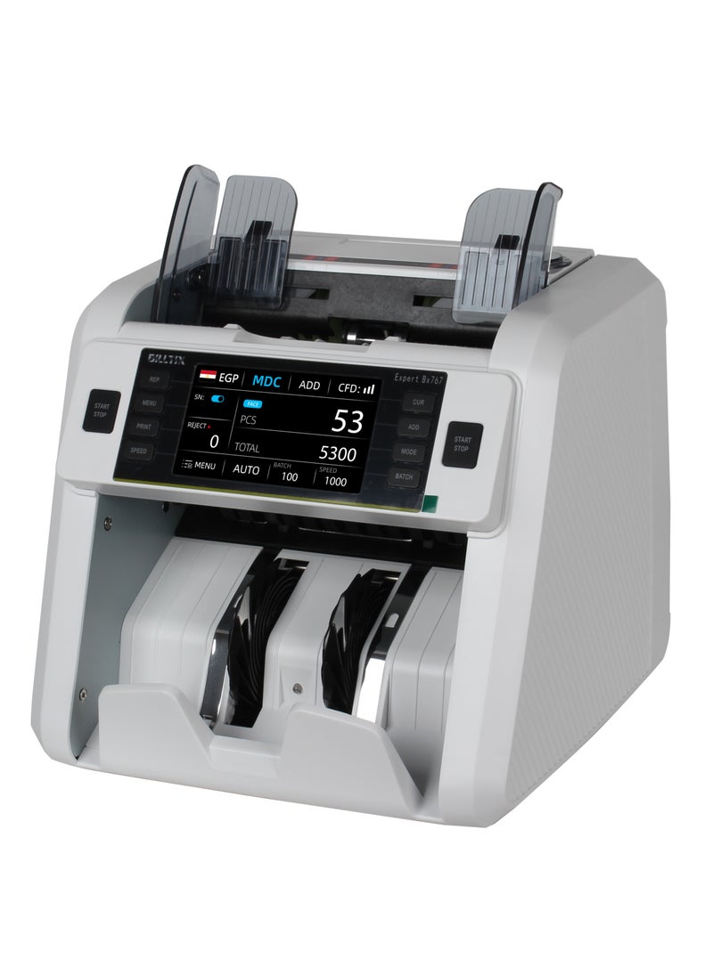 LOTFY GROUP - BX767 Bill Counter: Efficient Mixed Denomination Counting with TFT Display and Solid Counterfeit Detection by Lotfy Group - Image 1