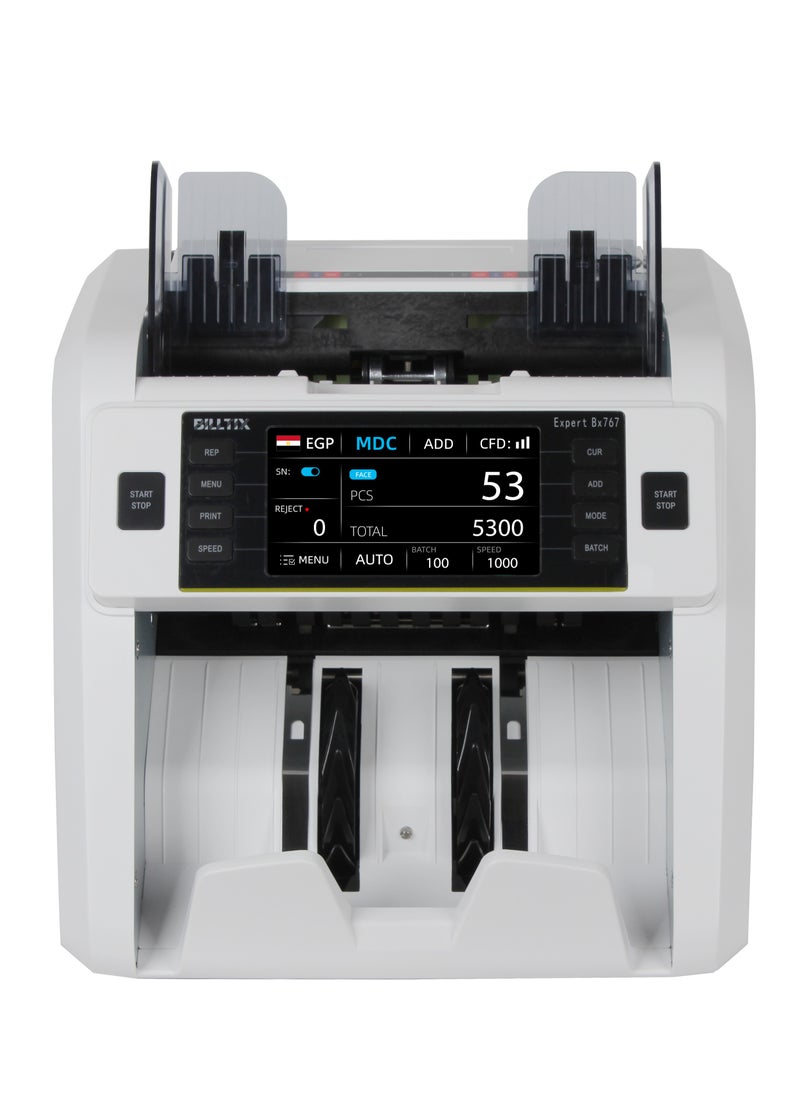 LOTFY GROUP - BX767 Bill Counter: Efficient Mixed Denomination Counting with TFT Display and Solid Counterfeit Detection by Lotfy Group - Image 1