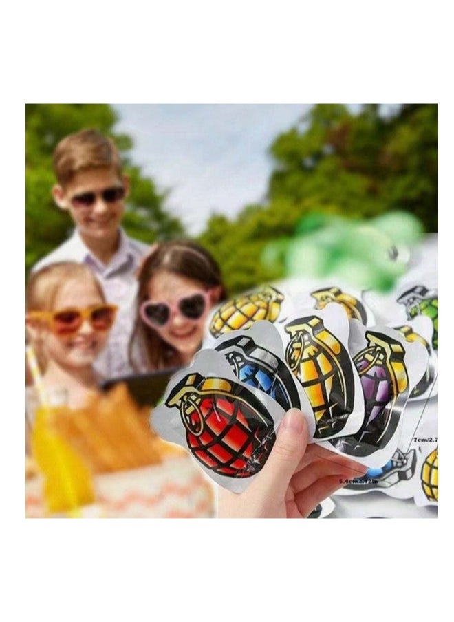 20pcs Inflatable Prank Exploding Hand Grenade, Party Supplies & Confetti Popper Random Styles