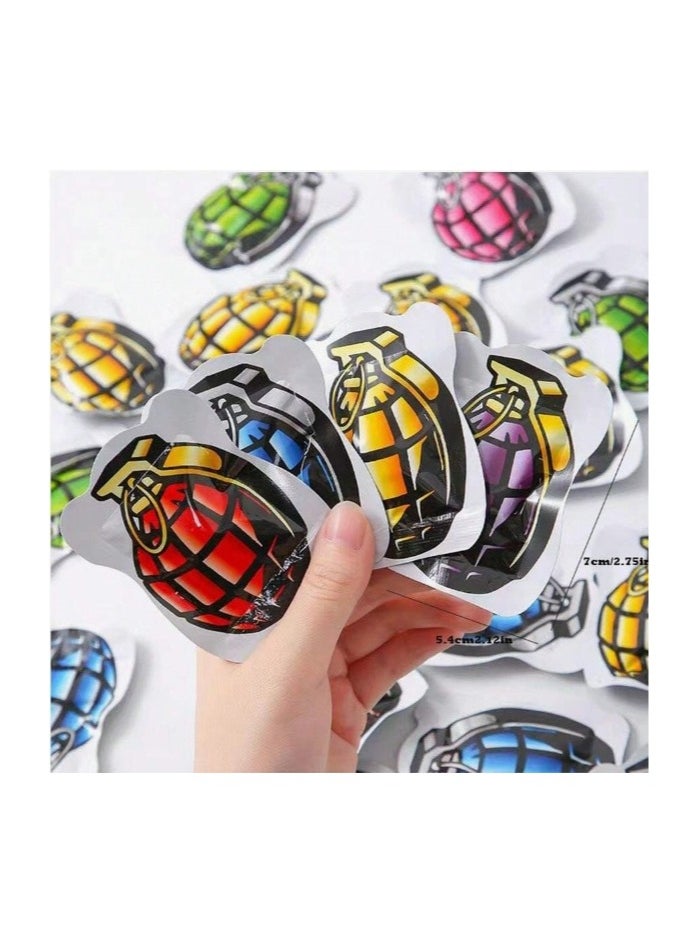 20pcs Inflatable Prank Exploding Hand Grenade, Party Supplies & Confetti Popper Random Styles