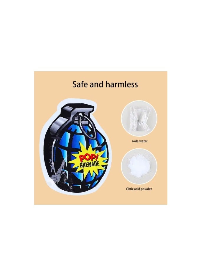 20pcs Inflatable Prank Exploding Hand Grenade, Party Supplies & Confetti Popper Random Styles