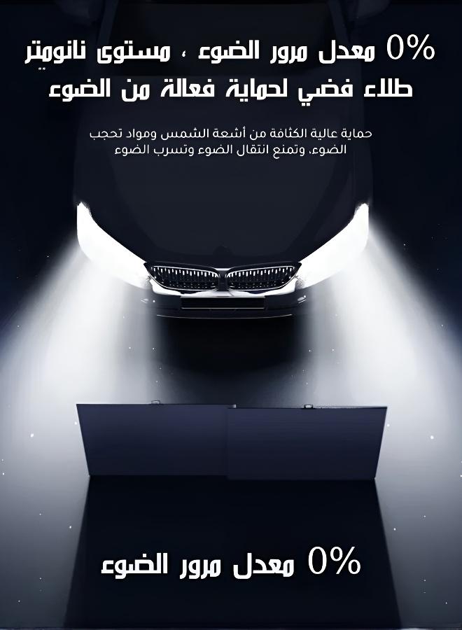 Retractable Car Sunshade Set (Front + Side Windows) | UPF50+ 6-Layer Nano Thermal Insulation | Aviation Aluminum & 1-Sec Pull | Universal Fit - Image 4