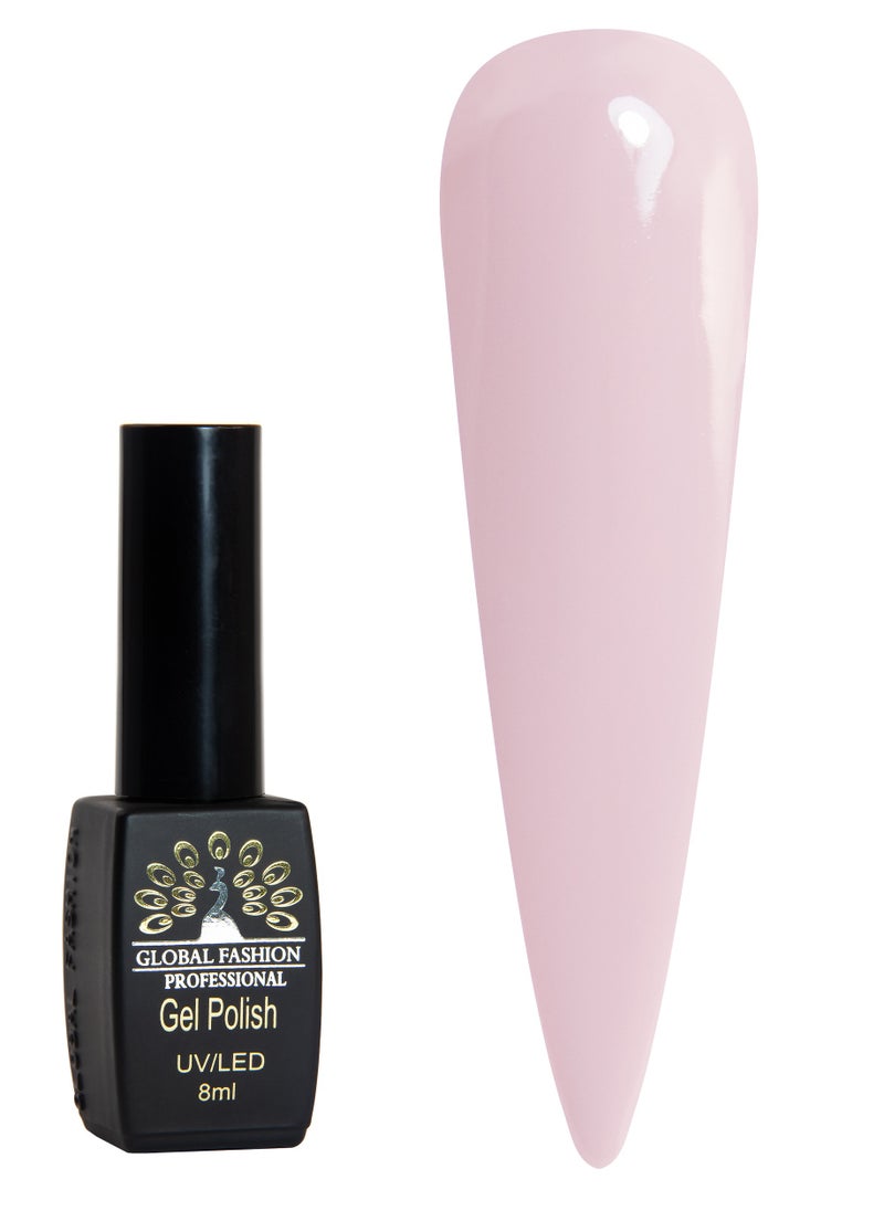 GLOBAL FASHION Global Fashion Black Elite Gel Polish | 132 Colors of Long-Lasting Elegance - 8ml | 245  - Image 1