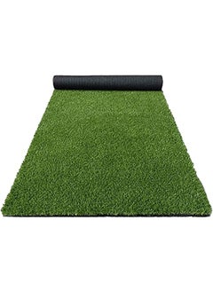 Egardenkart Artificial Grass Carpet Grass Turf 45mm (200cm x 150cm, Green Brown)  - Image 1