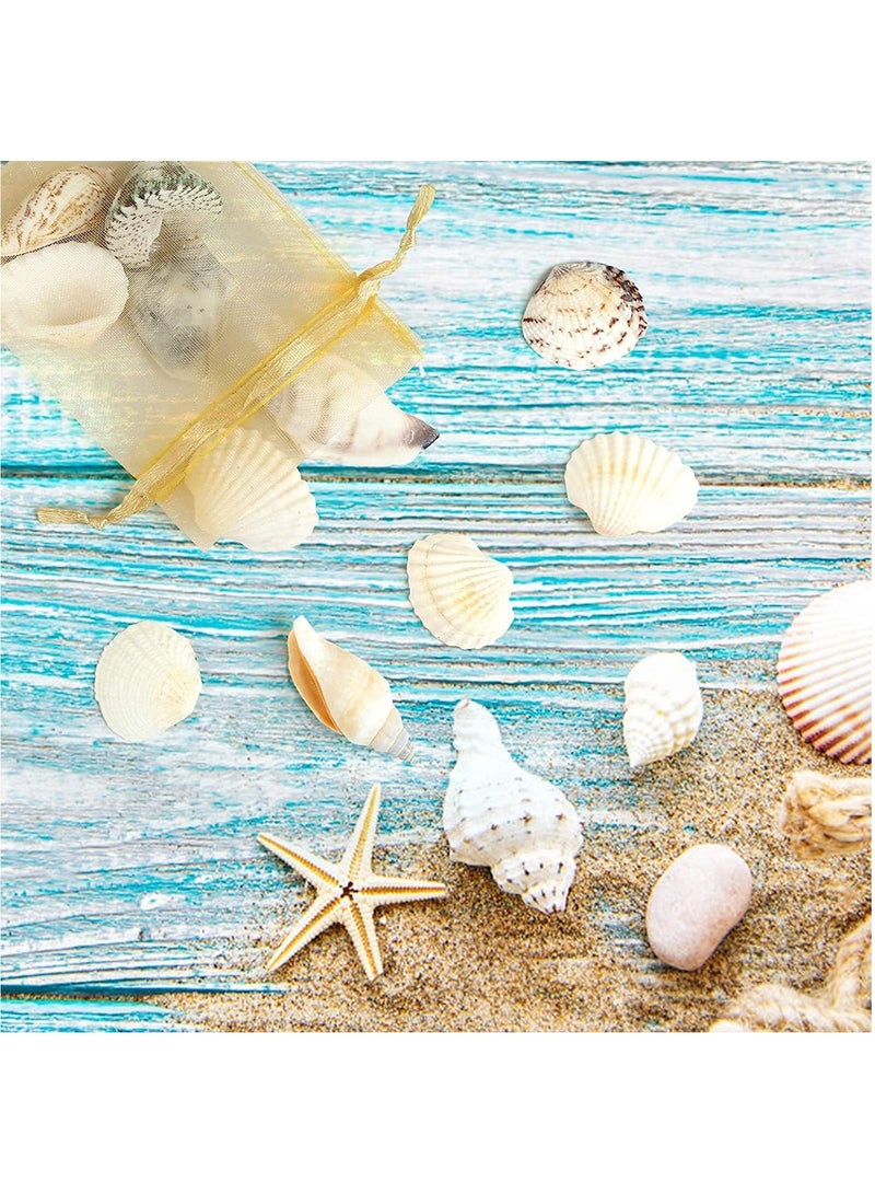 MARKQ 100 Pieces Organza Bags with Drawstrings | 7 X 9 cm Organza Bags for Jewelry Pouches, Candies and Wedding Party | Eid Christmas Bags for Gifts | Organza Gift Bags | Goody Bags (Gold) - Image 5