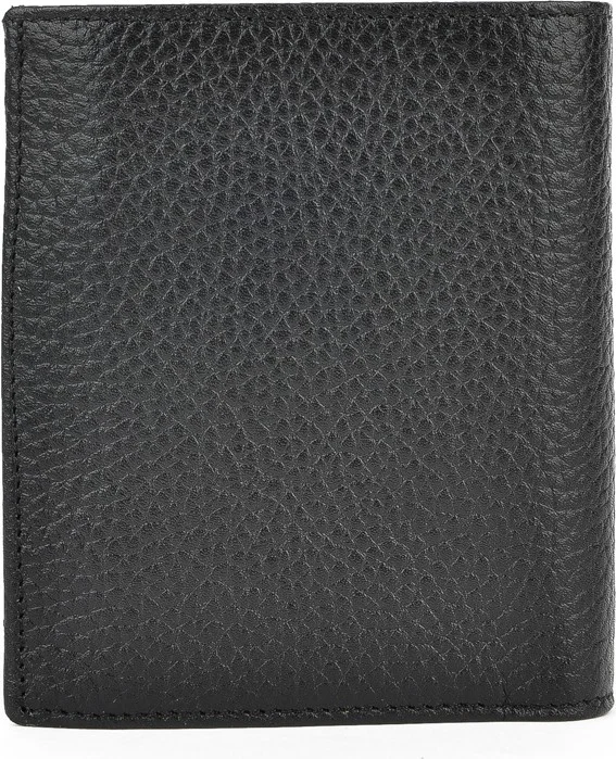 زيا Men's Leather Wallet 1519841ZD03 Black