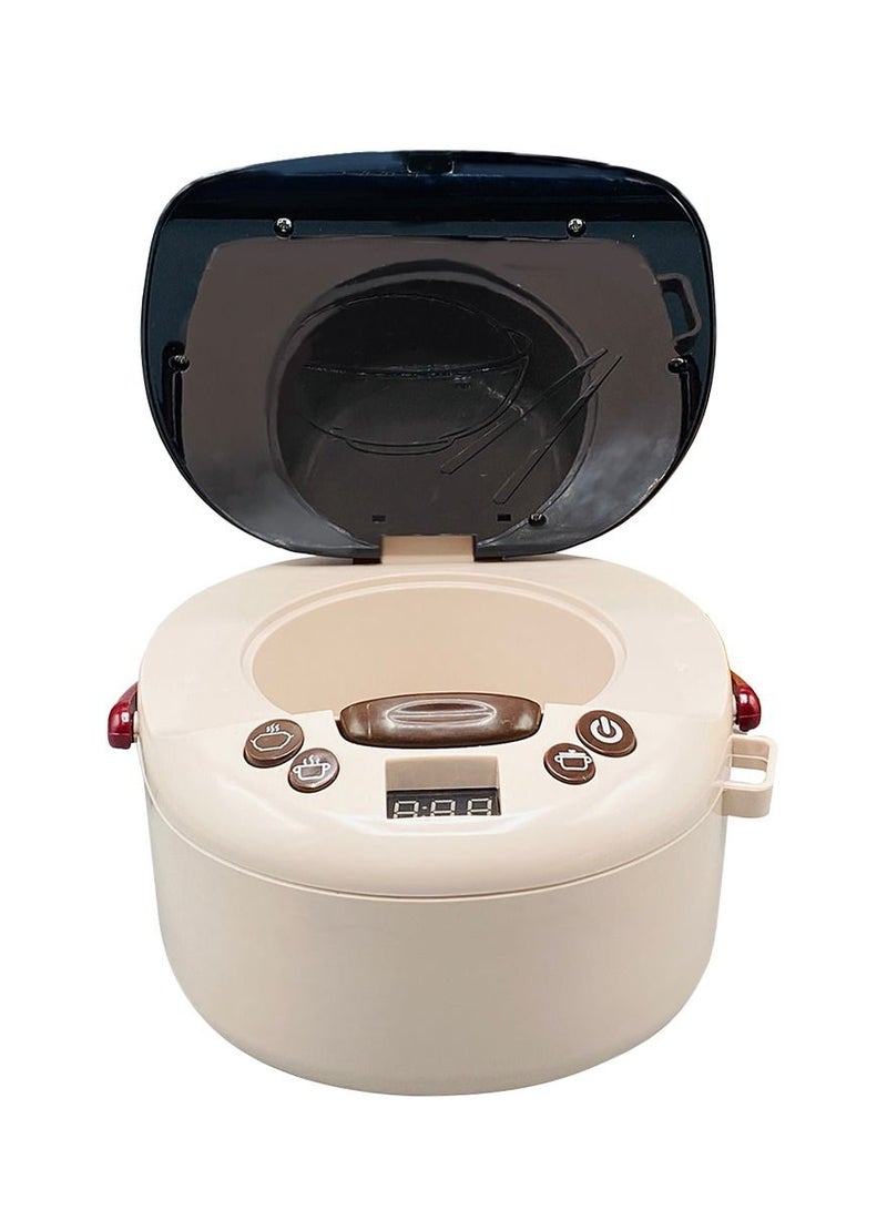 Mini Dollhouse Rice Cooker Kitchen Appliance Pretended Play Set for Girls - Image 2