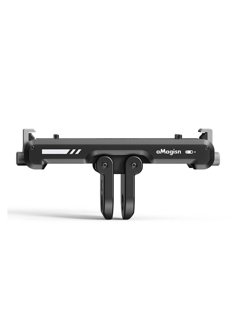 KASTWAVE Magnetic Adapter Mount for Insta360 GO 3 Quick Release Mount with 1/4 Screw Hole, Connection Adapter Accessories, Attachable Tripod, Vlogging  - Image 2