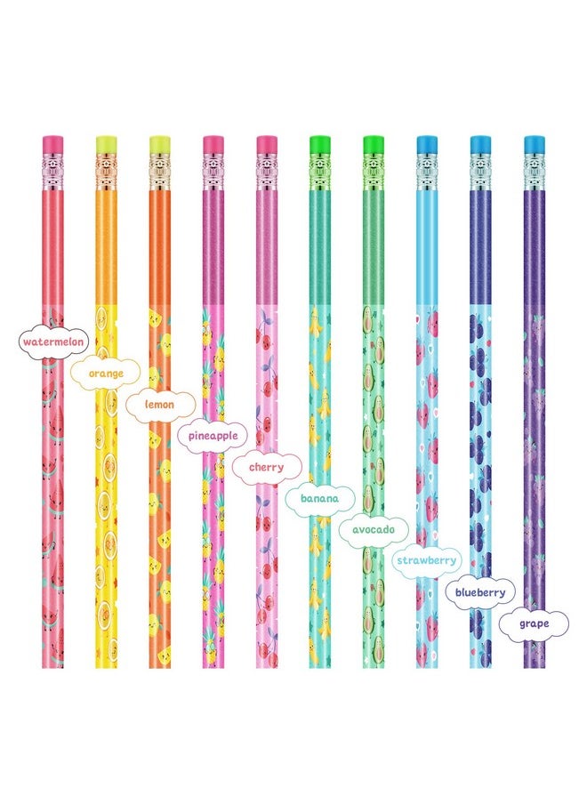 30 Pieces Scented Pencils Fun Pencil With 12 Eraser Cartoon Pencil Toppers Fruit Pencil Toppers With Pencil Toppers Lovely Wood Pencil With Fruit Element Graphite Pencil(Fruit) - pzsku/ZB4A763A51CF6A583180EZ/45/_/1735214484/bbd2bb76-b727-48dd-aa25-1f578147a3ef