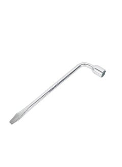 LAWAZIM L-Shape Wheel Spanner Rod with Flat Head Tail -19inch-Heavy-Duty Tire Changing Tool, Ergonomic Grip for Easy Handling, Ideal for Loosening Lug Nuts Vehicle Maintenance, Compact, Durable Design  - Image 1