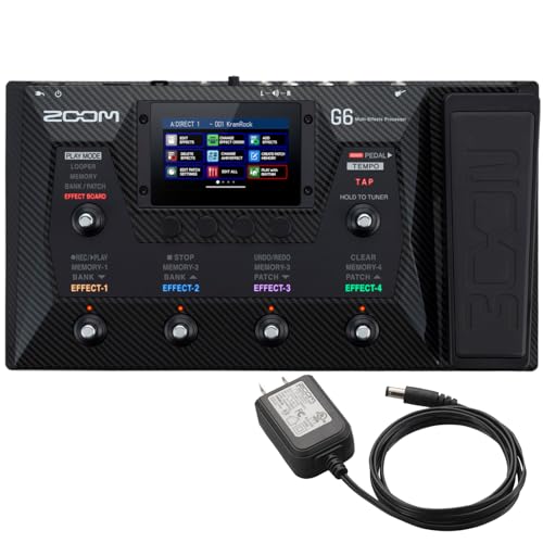 Zoom G6 GUITAR Multi Effect Processor - Image 1