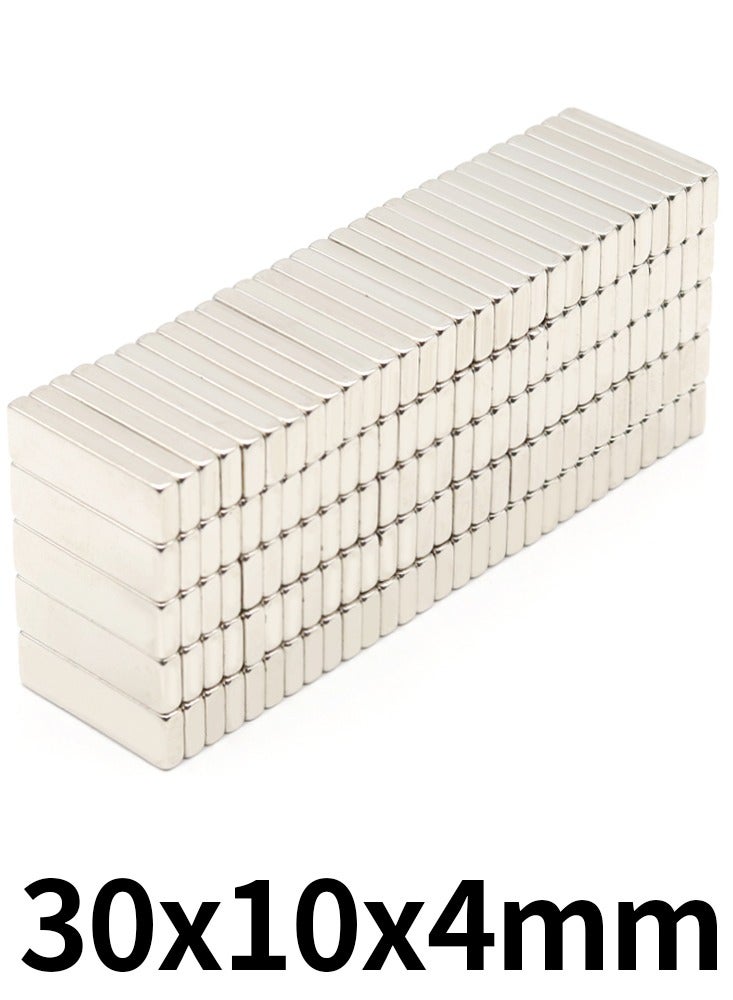 10Pcs 1.18x0.39x0.16inch Neodymium Magnet 30mm x 10mm x 4mm N35 NdFeB Block Super Powerful Strong Permanent Magnetic imanes Refrigerator Magnet - Image 1