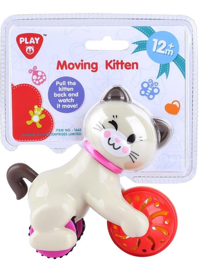 PLAYGO Moving Kitten Toy | Engaging Fine Motor Skills Development Toy For Kids | Safe & Colorful Design | Age 0+ - Image 1