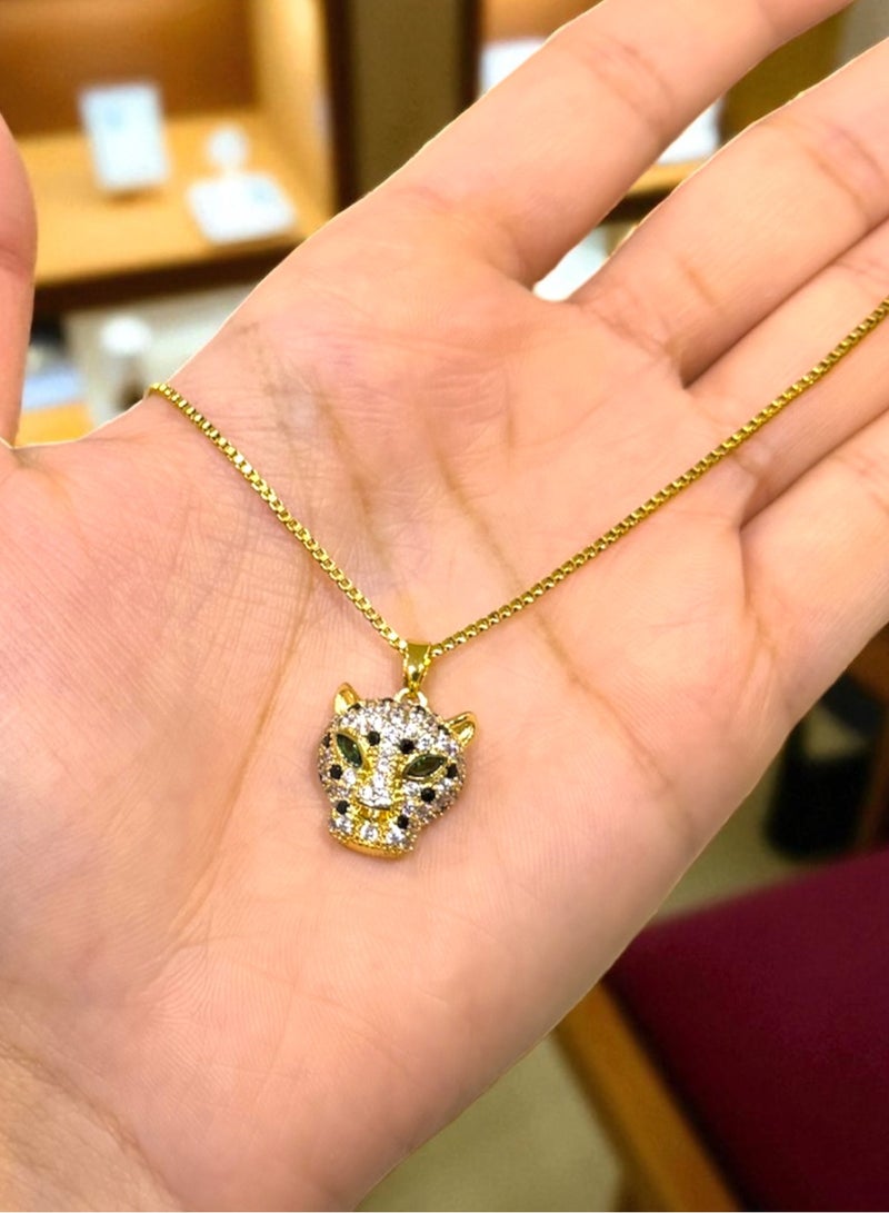 Casual collection Elegant & High Quality Stainless Steel Gold Plated Necklace For Women - Image 1