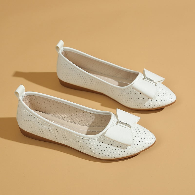 Evening Breeze Women'S Flat Shoes 2025 Shallow Boat Shoes Versatile Soft Sole Casual Women'S Shoes Trend - Image 4
