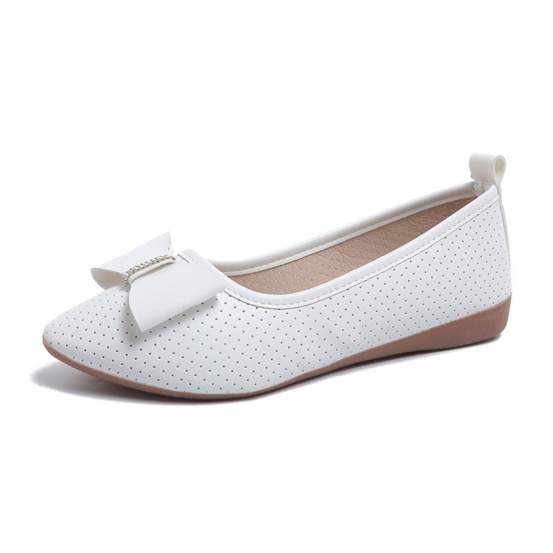 Evening Breeze Women'S Flat Shoes 2025 Shallow Boat Shoes Versatile Soft Sole Casual Women'S Shoes Trend - Image 1