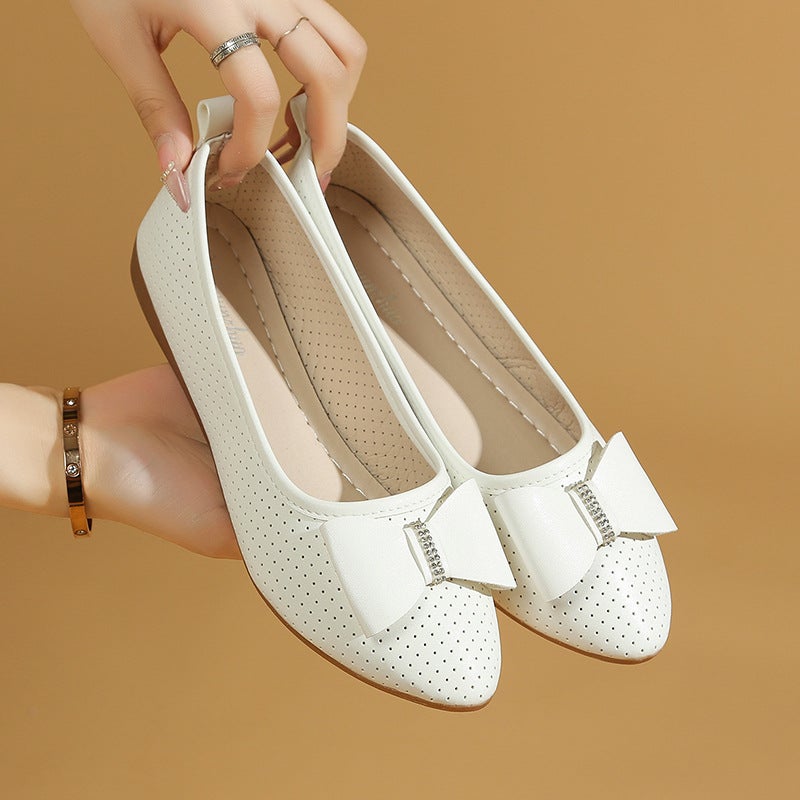 Evening Breeze Women'S Flat Shoes 2025 Shallow Boat Shoes Versatile Soft Sole Casual Women'S Shoes Trend - Image 5