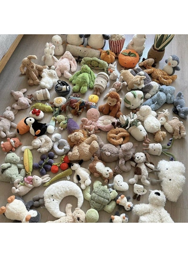 ----- Big Collection 2 Limited Time Activity Discount Toy Cute Animal Shape Plush Doll Gift-Color:Orange Pendant-Height:Free 3b Dust Bag - Image 2