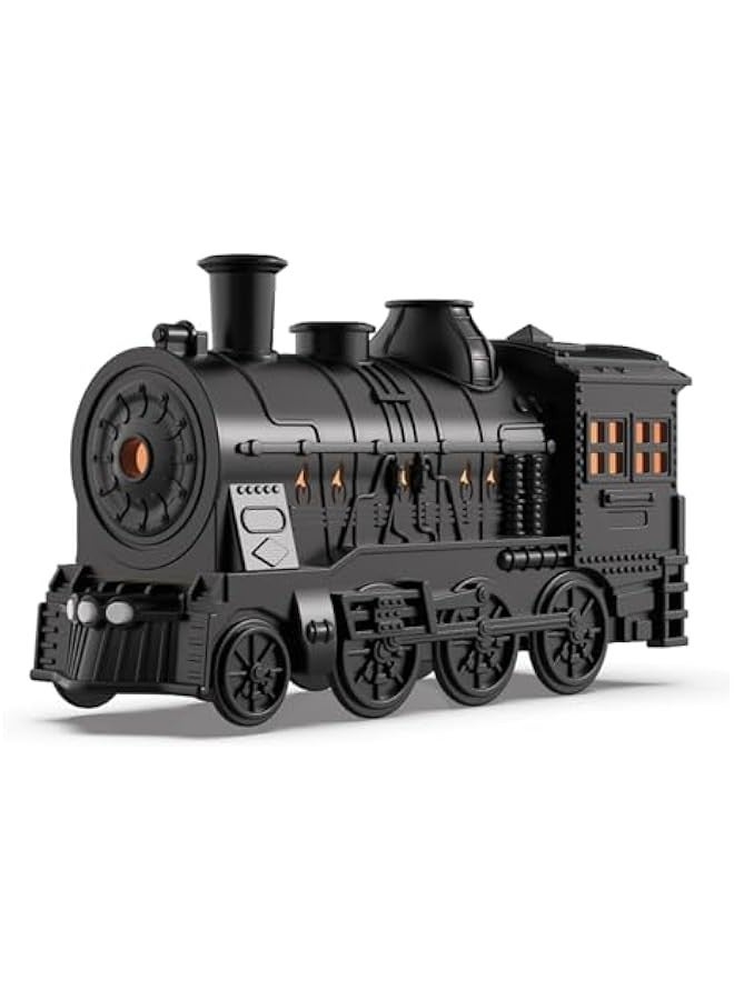 Beauenty Train Diffusers for Essential Oils, 300Ml Locomotive Humidifier with Remote Control, Train Shape 2 Lighting Modes Aromatherapy Cool Train Oil Diffuser for Bedroom Office Desktop - Image 1