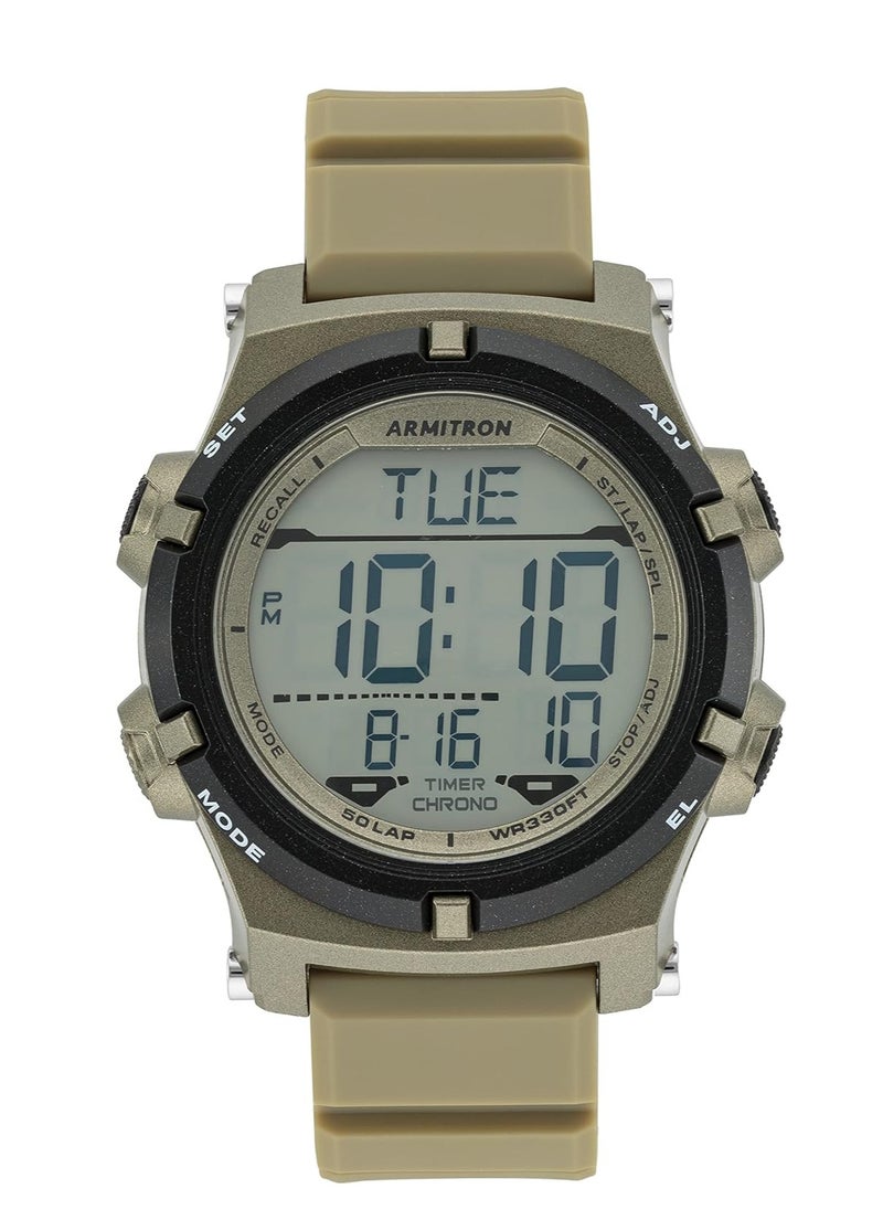 Armitron - Armitron Sport Men's 40/8438 Digital Chronograph Resin Strap Watch - Image 1