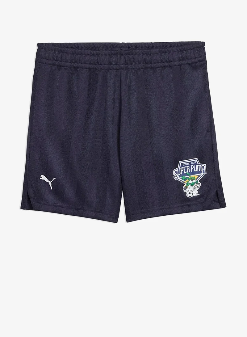 Puma New Navy Youth Super Logo Shorts  | Best Price UAE