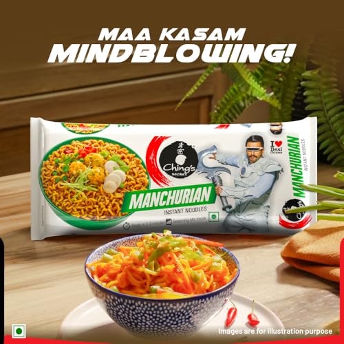 Ching's Ching’s Secret Manchurian Instant Noodles, Desi Chinese Noodles, Vegetarian, 240g - Image 4