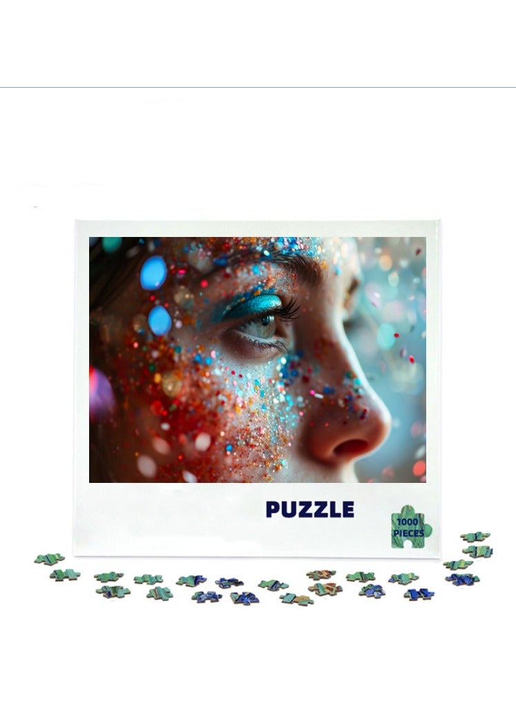Anna 1000 pieces of colorful 3D puzzles - Image 1