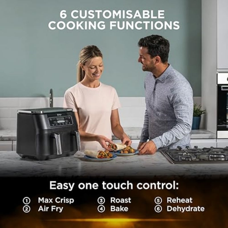 Dual Zone Air Fryer AF300 Granite Grey - Image 3