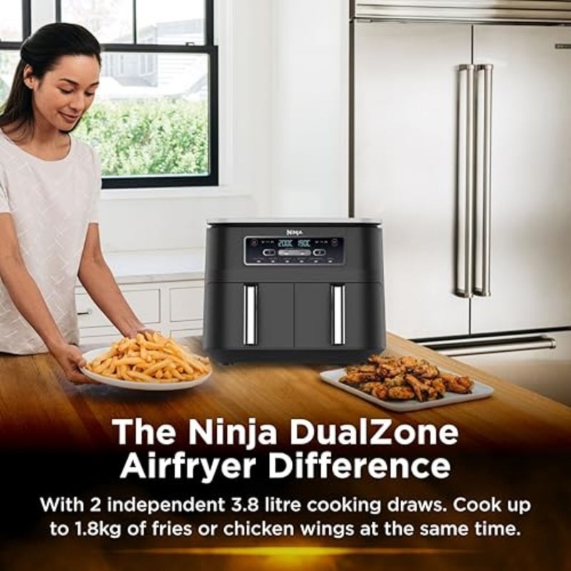 Dual Zone Air Fryer AF300 Granite Grey - Image 4