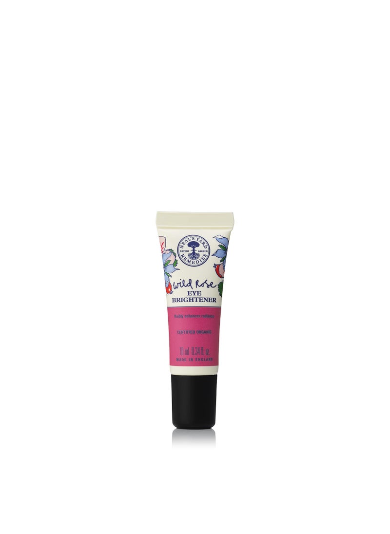 Neal's Yard Remedies - Neal's Yard Wild Rose Eye Brightener, Revives & Smooths, Lightweight & Fast Absorbing Wild Rosehip Seed Oil & Green Tea Caffeine,10mL - Image 1