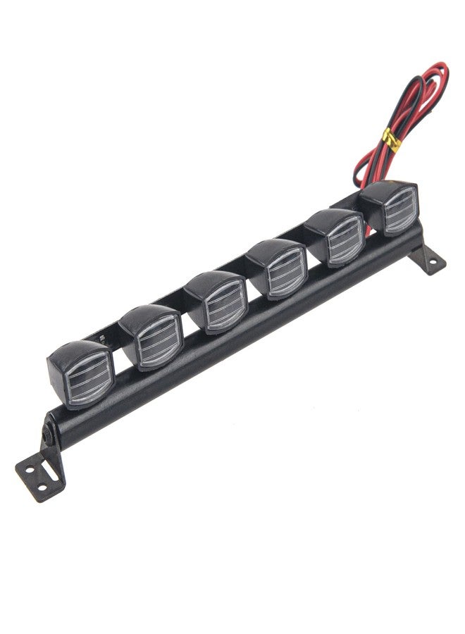 Vgoohobby شريط إضاءة LED من Vgoohobby متوافق مع Traxxas TRX-4 SCX10 90046 D90 SCX10 II CC01 Redcat Gen7 1/10 سيارة شاحنة زاحفة (6 مصابيح LED) - Image 2