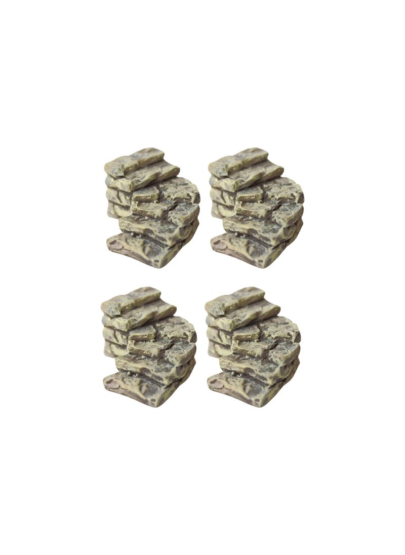 Wonderland Wonderland ( Set of 4 Miniature Stairs in Small Size|Photo Frame Embellishments  - Image 1