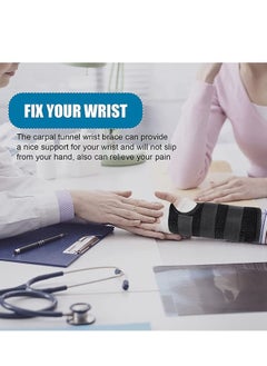 Muyixin Carpal Tunnel Wrist Support Detachable Wrist Joint Strap for Left Hand  - Image 5
