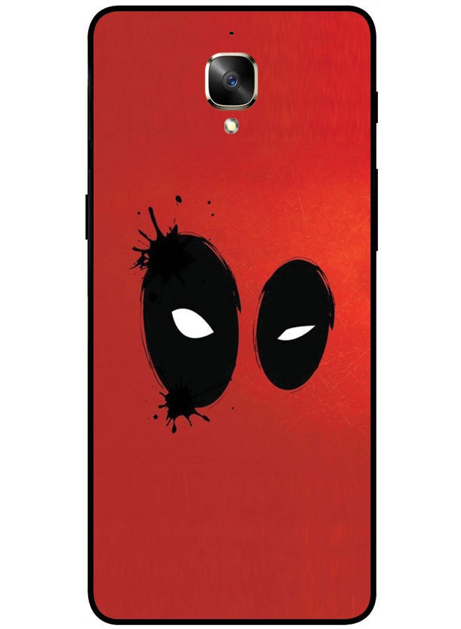 Protective Case Cover For OnePlus 3 Smart Series Printed Protective Case Cover for OnePlus 3 Deadpool Eyes