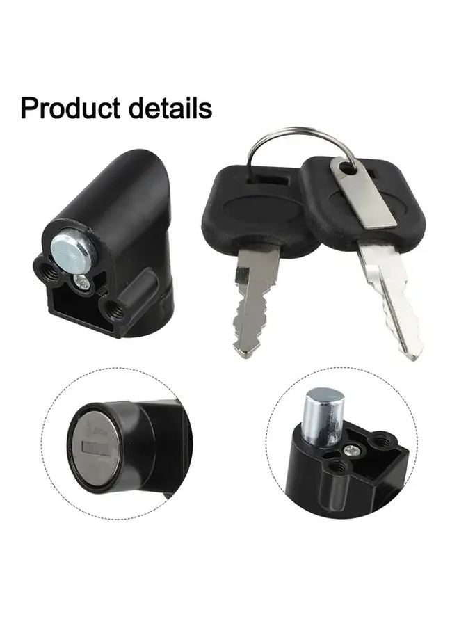 Heavy Duty Sea Dragon Battery Box Lock 20mm Metal Keyed Lock For Marine RV - Image 2