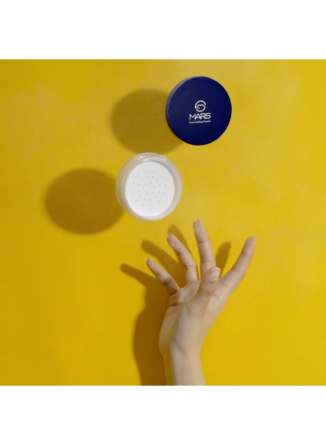 Mars Trend Setting Ultra Fine Brightening Matte Loose Powder Compact (Banana+Brightening 24 G) - Image 4