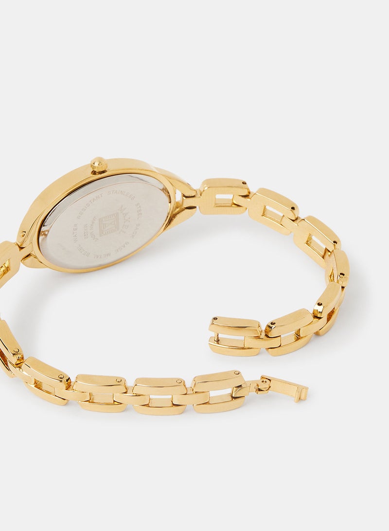 Maxel Women's Embellished Wrist Watch MX69 - Image 3