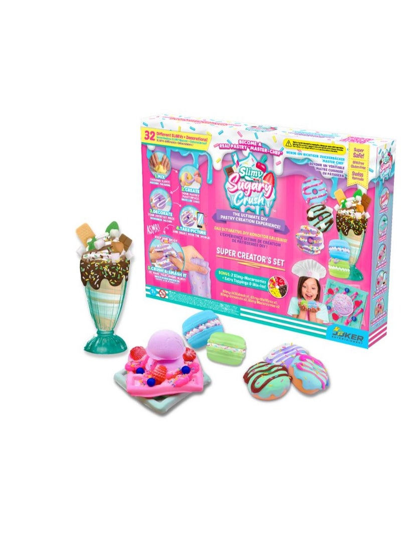 Slimy Sugary Crush™ The Ultimate DIY Pastry Creation Combo Set Super Creator’s Kit - Image 1