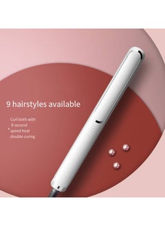 General 2-in-1 Ionic Hair Straightener & Curling Iron – Dual Styling with Ceramic Plates  - Image 1