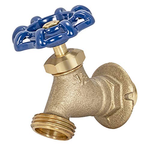 Eastman Brass Irrigation Sillcock Valve, 1/2 Inch Sweat x 1/2 inch MHT Connection, Brass Plumbing Fitting, 20222 - Image 1