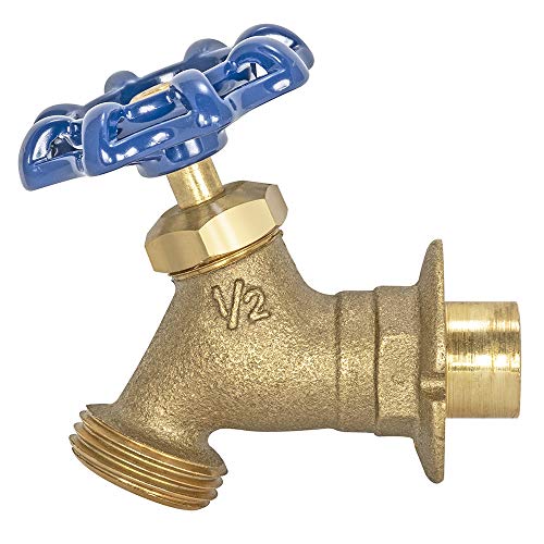 Eastman Brass Irrigation Sillcock Valve, 1/2 Inch Sweat x 1/2 inch MHT Connection, Brass Plumbing Fitting, 20222 - Image 2