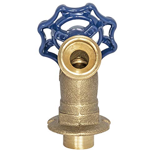 Eastman Brass Irrigation Sillcock Valve, 1/2 Inch Sweat x 1/2 inch MHT Connection, Brass Plumbing Fitting, 20222 - Image 3