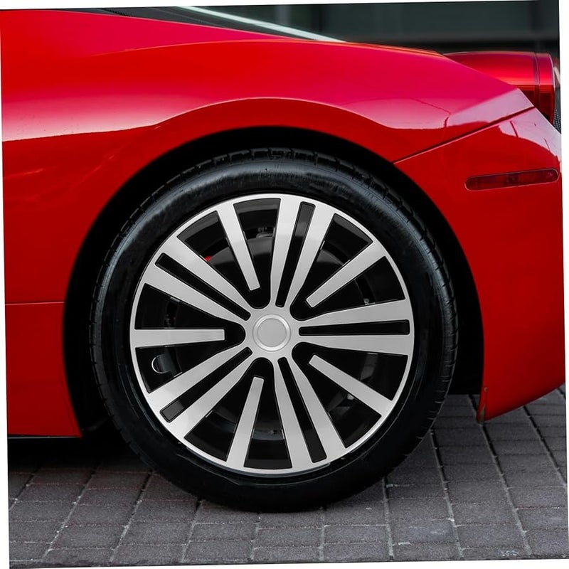 أغطية عجلات فولاذية، أغطية مركزية لسيارة وشاحنة، إكسسوارات سوداء مقاس 16 بوصة - Image 5